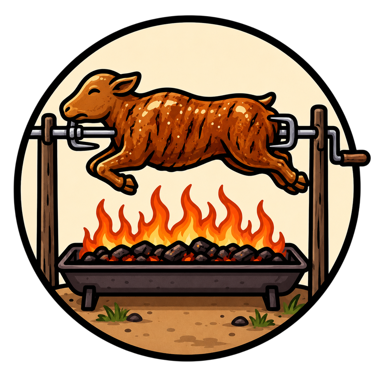 Pierre Spitbraai logo